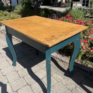 antiker Küchentisch, Schreibtisch, Esstisch, 99 x 65 cm