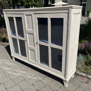 antiker Schrank, Vitrine, Jugendstil, Tellerschrank, Küchenschrank, Bücherschrank