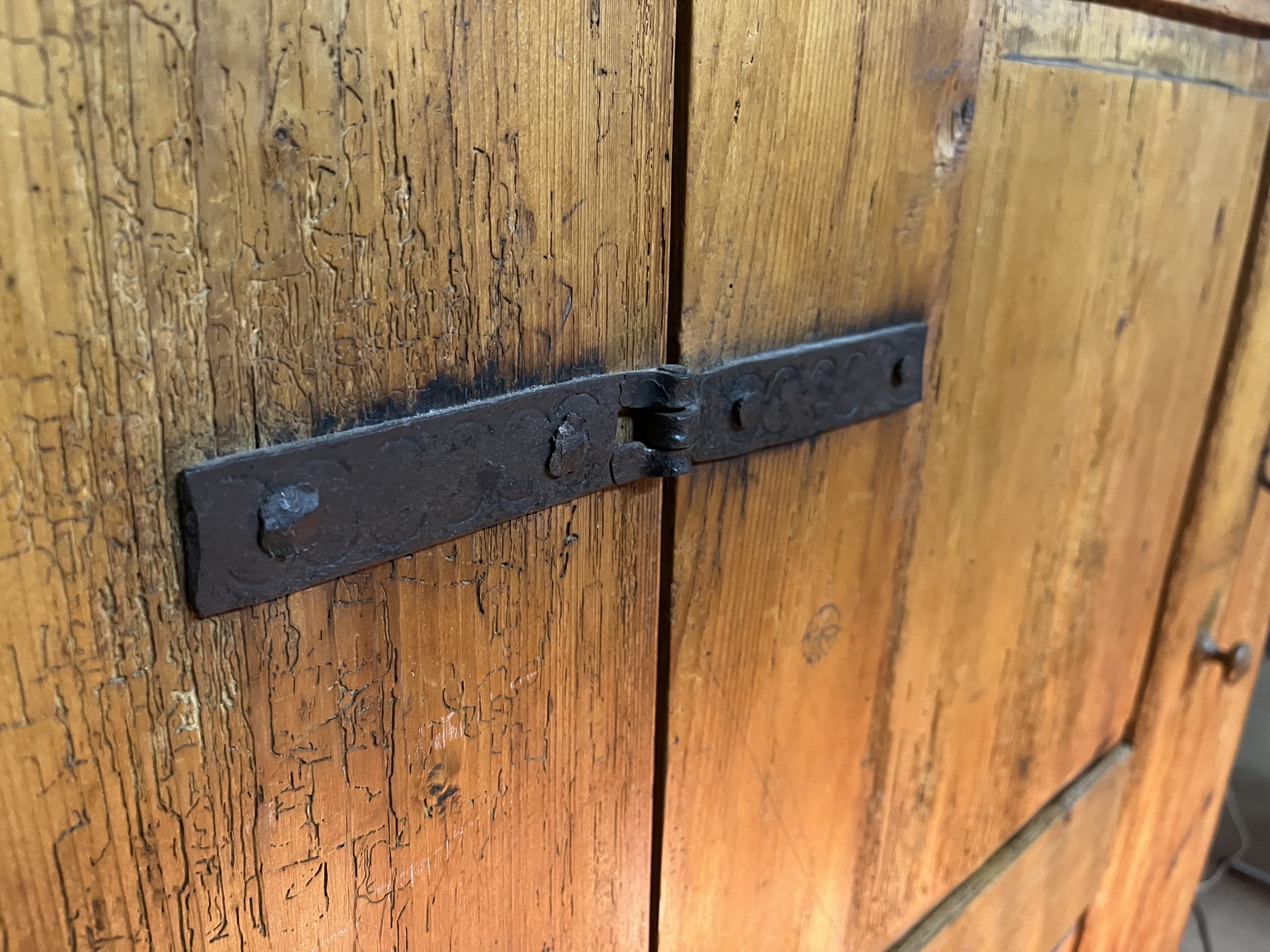 antiker Schrank, Brotschrank, Loft, Brotschrank, Kommode, Kasten, Bauernschrank – Bild 10