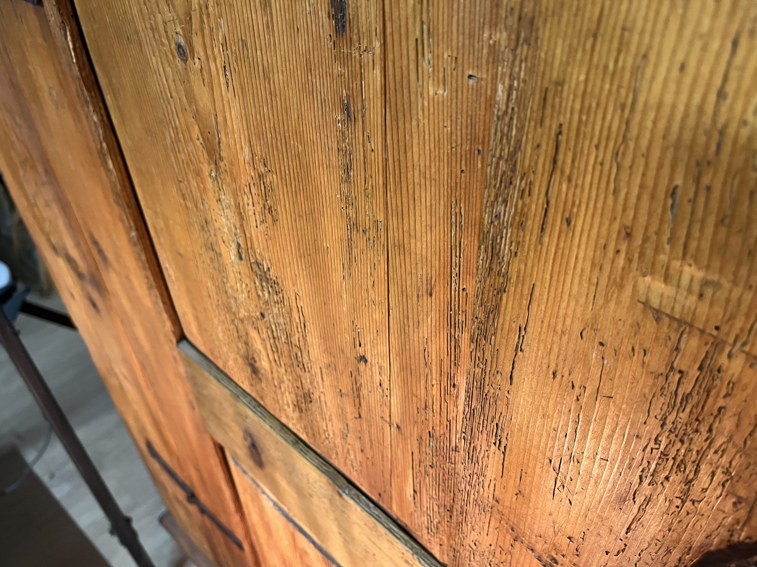 antiker Schrank, Brotschrank, Loft, Brotschrank, Kommode, Kasten, Bauernschrank – Bild 7