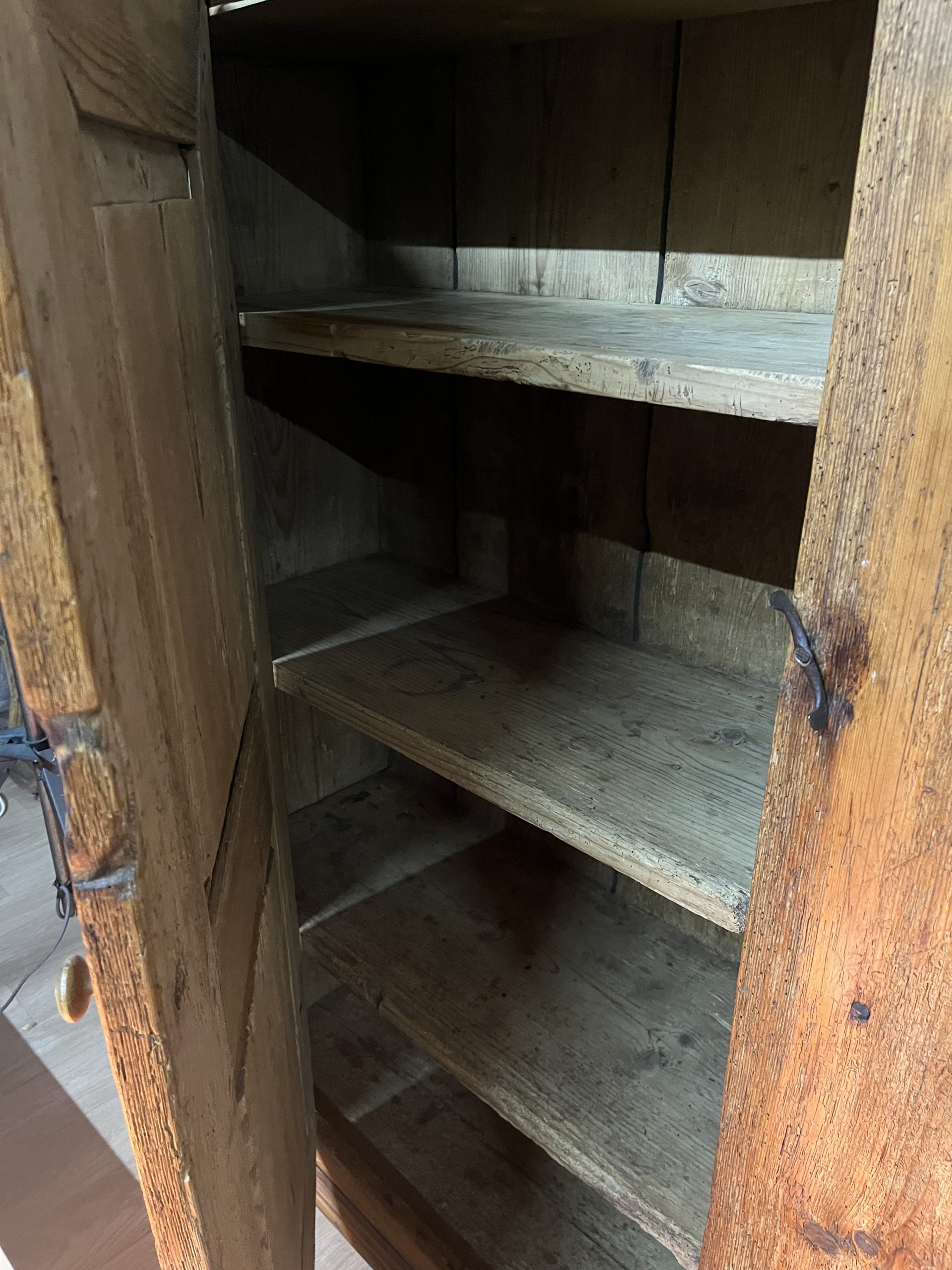 antiker Schrank, Brotschrank, Loft, Brotschrank, Kommode, Kasten, Bauernschrank – Bild 6