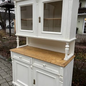 antikes Buffet, Küchenbuffet, Anrichte, Vitrine, Schrank, Bauernvitrine, Küchenschrank, Kredenz