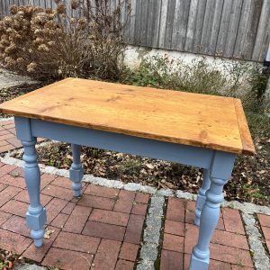 antiker Küchentisch, Schreibtisch, Tisch, Holztisch, Esstisch, 100 x 65 cm