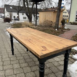 antiker Esstisch, Klostertisch, Wirtshaustisch, Gesindetisch, 179 x 71 cm
