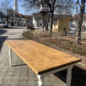 antiker Esstisch, Tisch, Klostertisch, Wirtshaustisch, Tafel, Landhaustisch, 206 x 82 cm