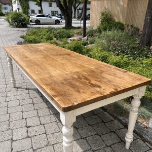 antiker Esstisch, Tisch, Klostertisch, Wirtshaustisch, Tafel, Landhaustisch, 236 x 86 cm