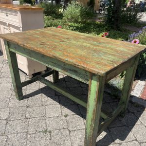 antiker Küchentisch, Schreibtisch, Tisch, Holztisch, Esstisch, 120 x 72 cm