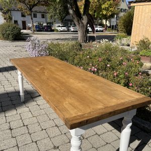 antiker Esstisch, Tisch, Gesindetisch, Wirtshaustisch, Landhaustisch 222 x 76 cm
